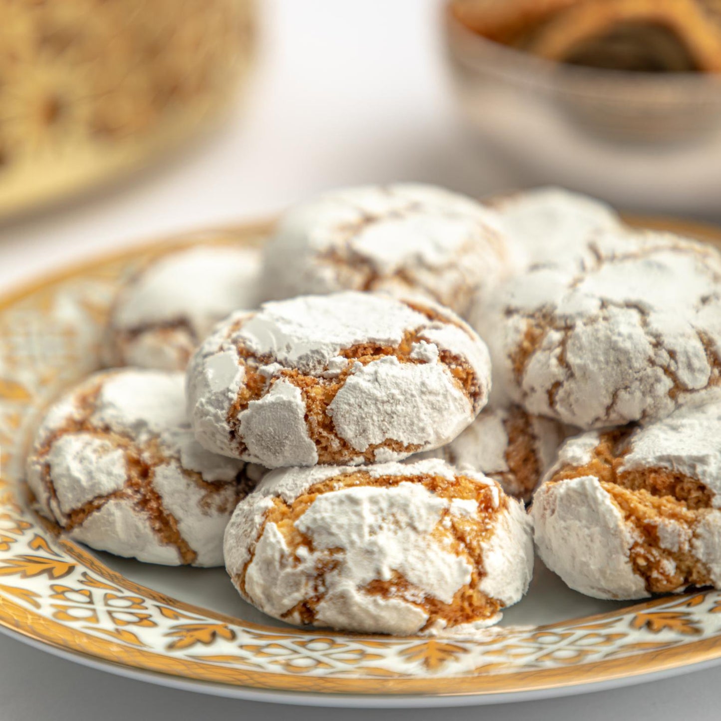 Ghriba - Noix de coco aux Sucre glace